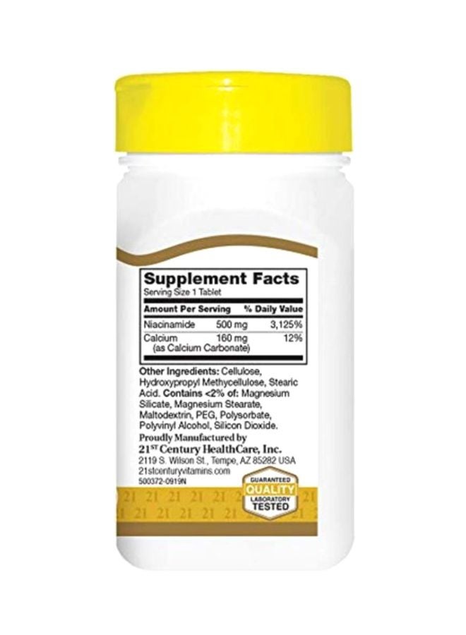 القرن الحادي والعشرون مكمل فيتامين نِياسيناميد - 110 أقراص - Image 3